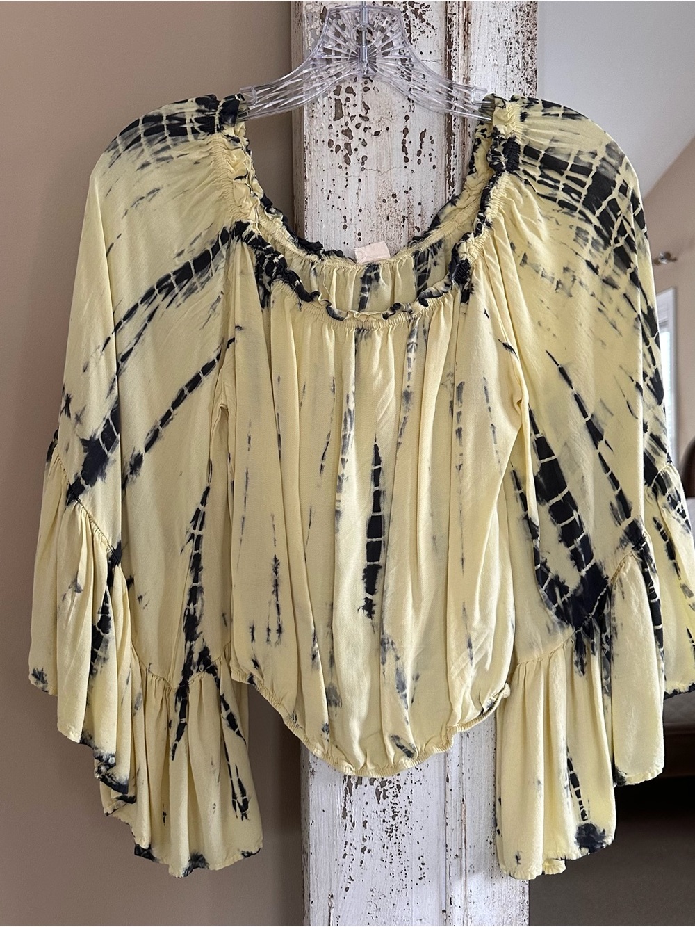 Surf Gypsy Boho Tie-Dye Blouse